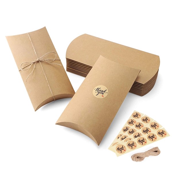 Get Custom Kraft Pillow Boxes at Wholesale Prices ORYX Custom Boxes